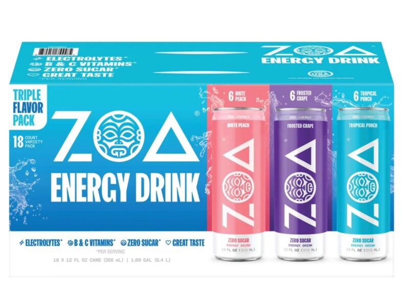 Zoa Energy Drink Costco