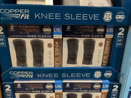 Copper Fit Elite Air Knee Sleeve • Air Technology at Costco