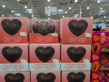 Del Conte Giant Heart at Costco
