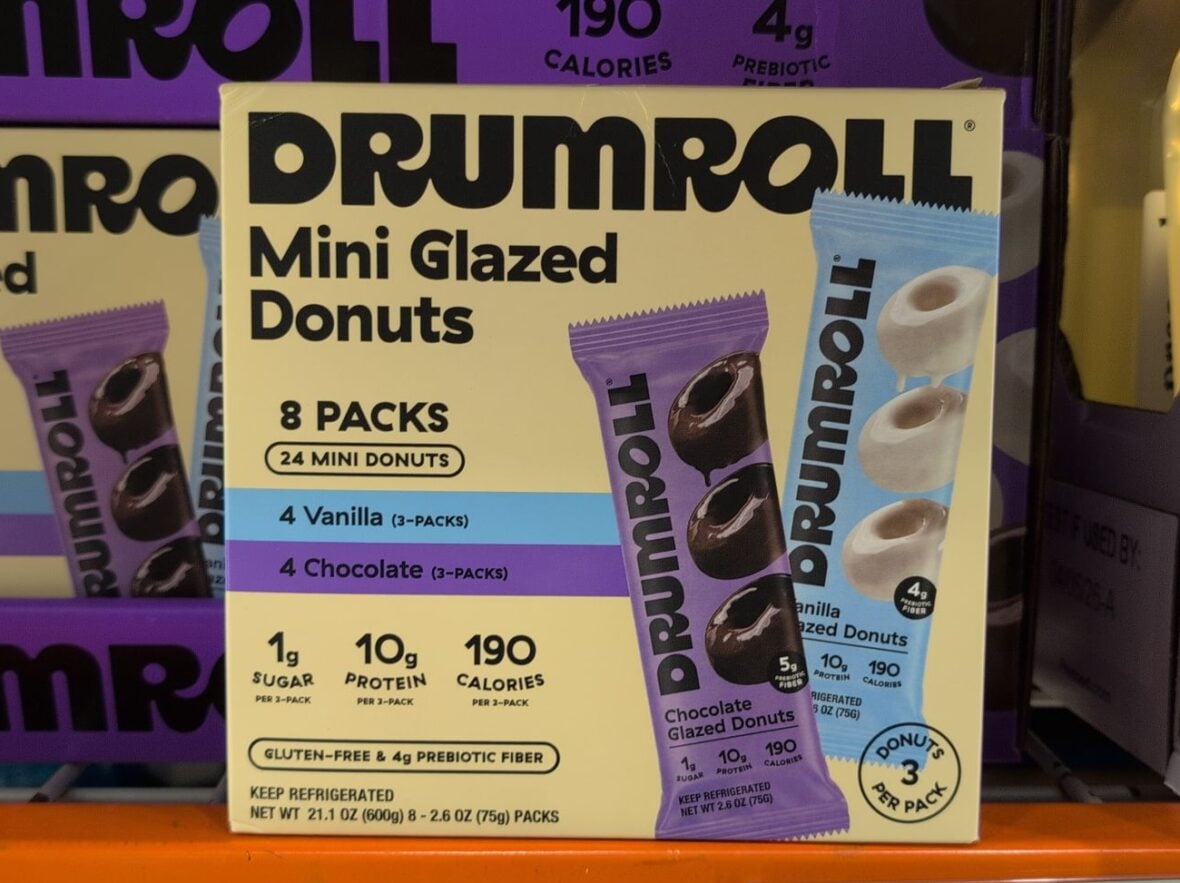 Drumroll Protein Donuts Ea at Costco