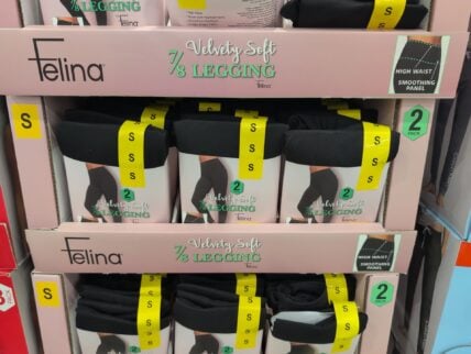 Felina Women's Velvety Soft Legging Small Only 1804159 (s) at Costco