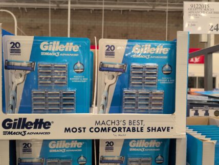 Gillette Mach3 Advanced Cartridges •3 Precision Blades at Costco