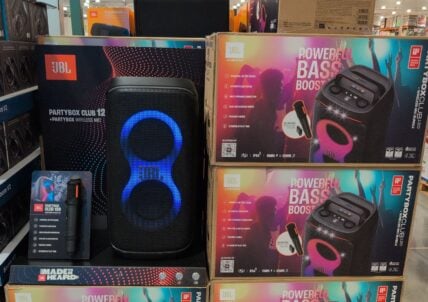 Jbl Partybox 120 Speaker W/ Wireless Mic Bundle &bull; Power Jbl Pro Sounds W/ at Costco