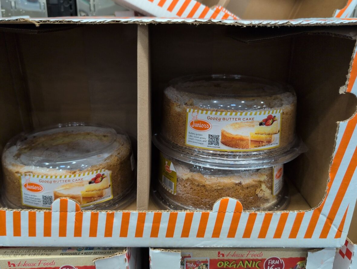 Junior's Gooey Butter Cake at Costco
