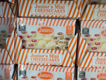 Junior's Mini Cheesecakes at Costco
