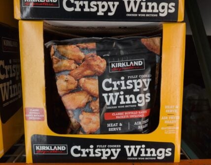 Kirkland Signature Crispy Wings W/buffalo Sauce at Costco