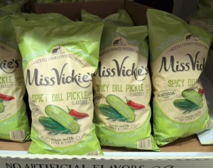 Miss Vickies Spicy Spicy Dill Pickle at Costco