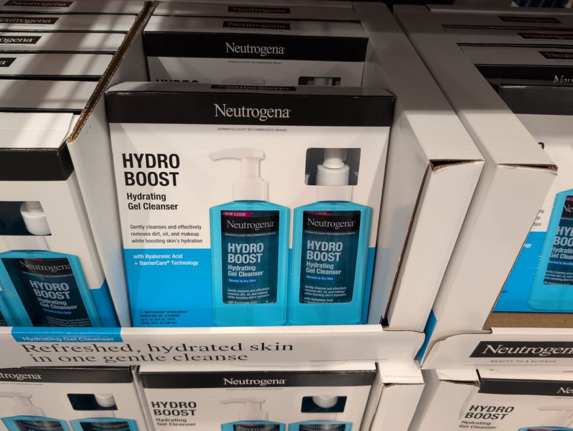 Nềutrogena Hydro Boost Gel Cleanser • 2- at Costco