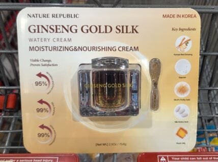 Nature Republic Ginseng Gold Silk Watery Cream • Made in Korea at Costco