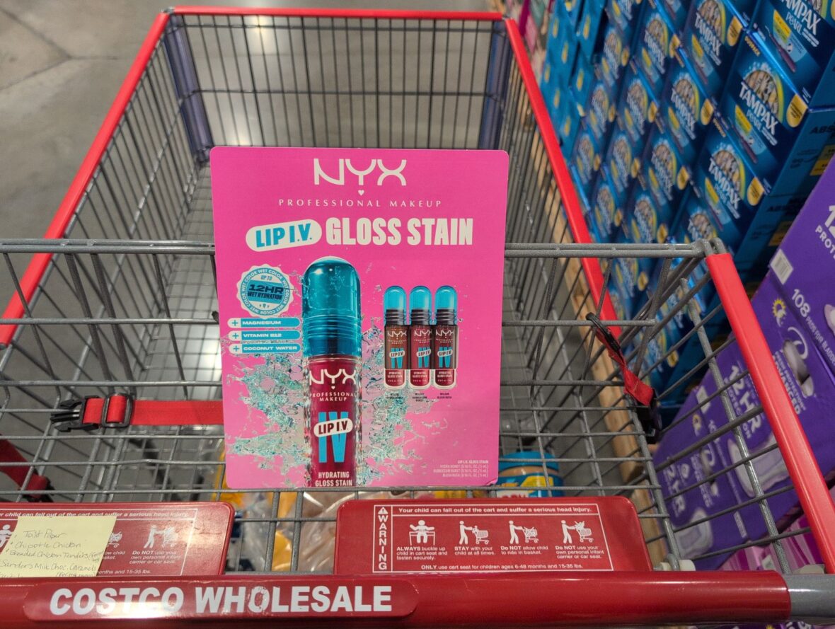 Nyx Lip I.V. Hydrating Gloss Stain • 3 Colors at Costco