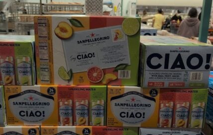 San Pellagrino Ciao Sparkling Water 11.150z Each at Costco