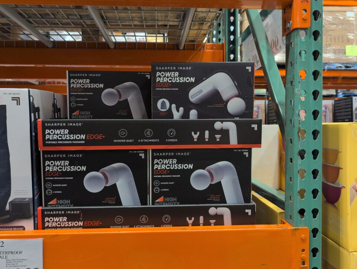 Sharper Image Power Percussion Edge + Massager Compact Size at Costco