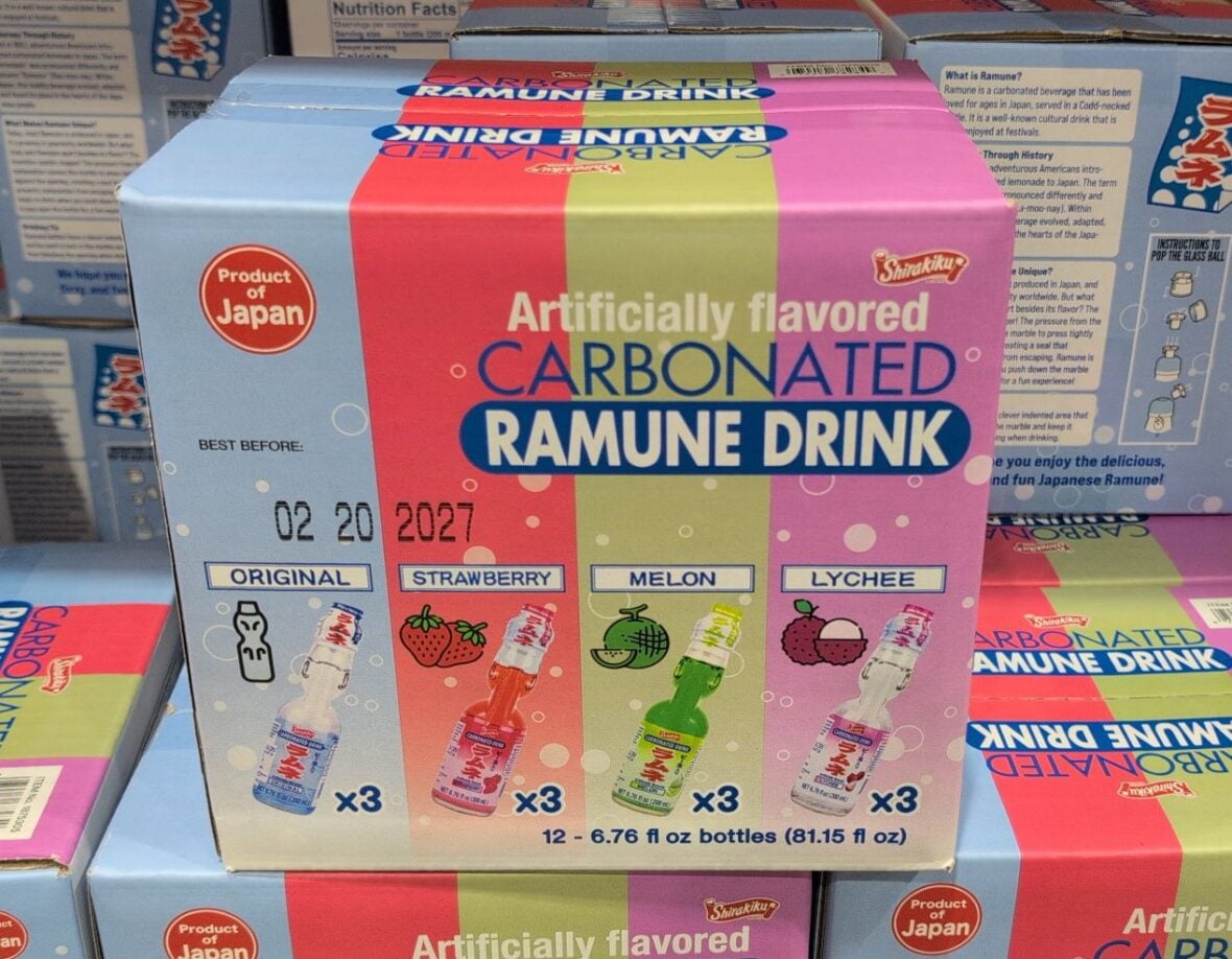 Shirakiku Ramune Ramune Variety Pack 6.760z at Costco
