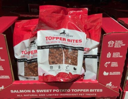 Salmon-snax Salmon Toppe Salmon & Sweet Potato at Costco