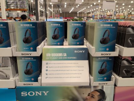 Sony Wh1000xm5sa Headphones W/soft Case • Noise Cancellation at Costco