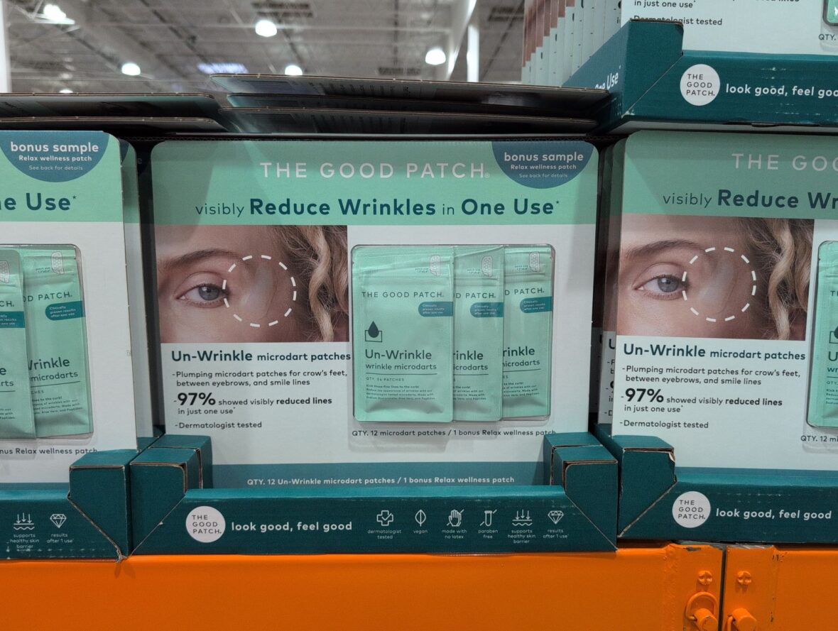 The Good Patch Un-wrinkle Patch • Reduces Fine Lines at Costco