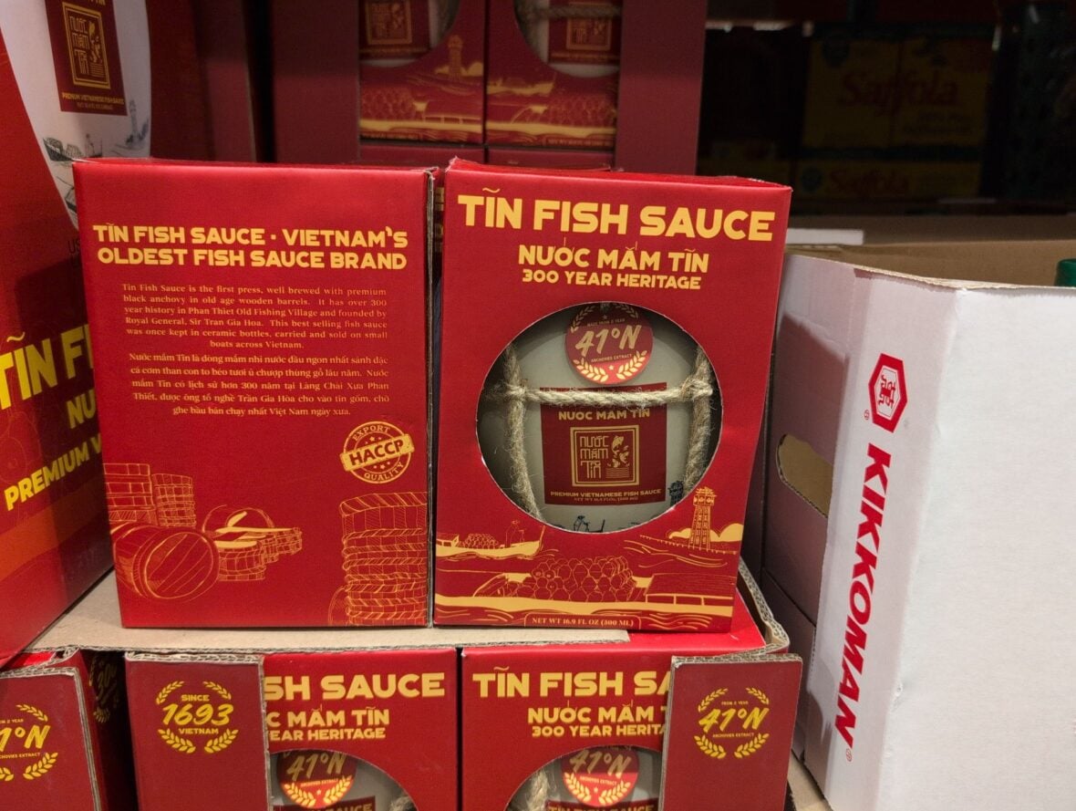 Tin Fish Sauce at Costco