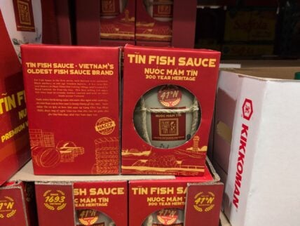 Tin Fish Sauce at Costco