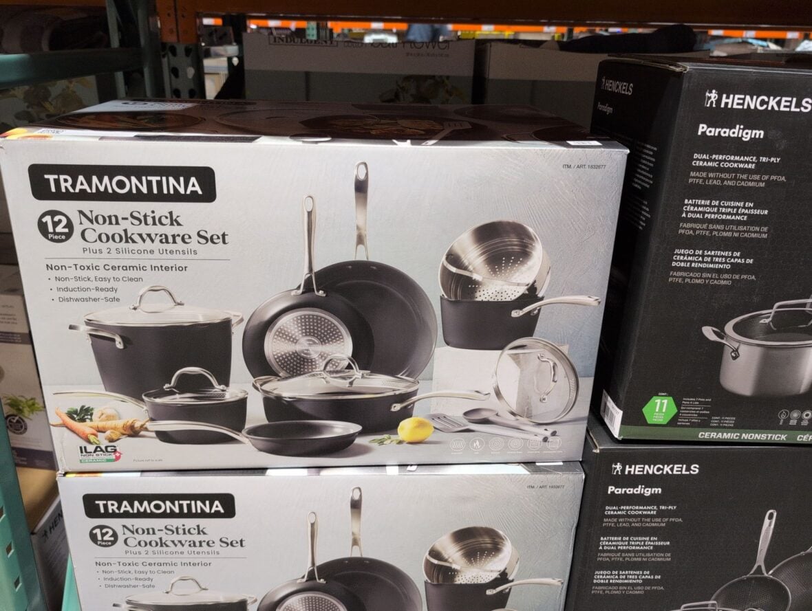 Tramontina Ceramic Non-stick Cookware Set Non-stick Ceramic at Costco