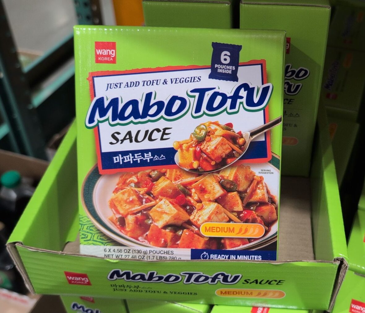 Wang Korea Mapo Tofu Sauce at Costco