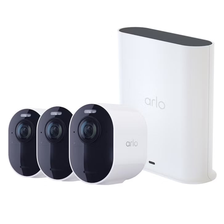 Arlo Ultra Security Camera 4K 3-pack