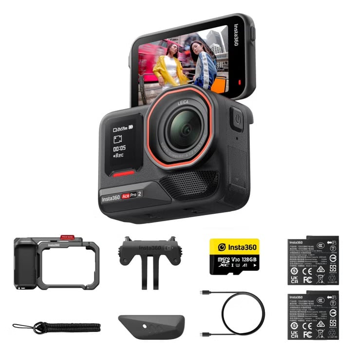 Insta360 Ace Pro 2 Xplorer Action Camera Bundle