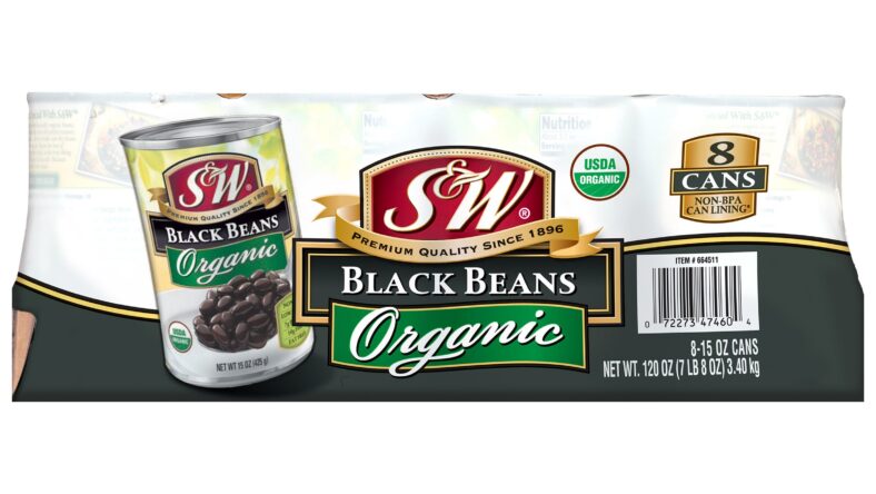 Organic Canned Veggies & Beans