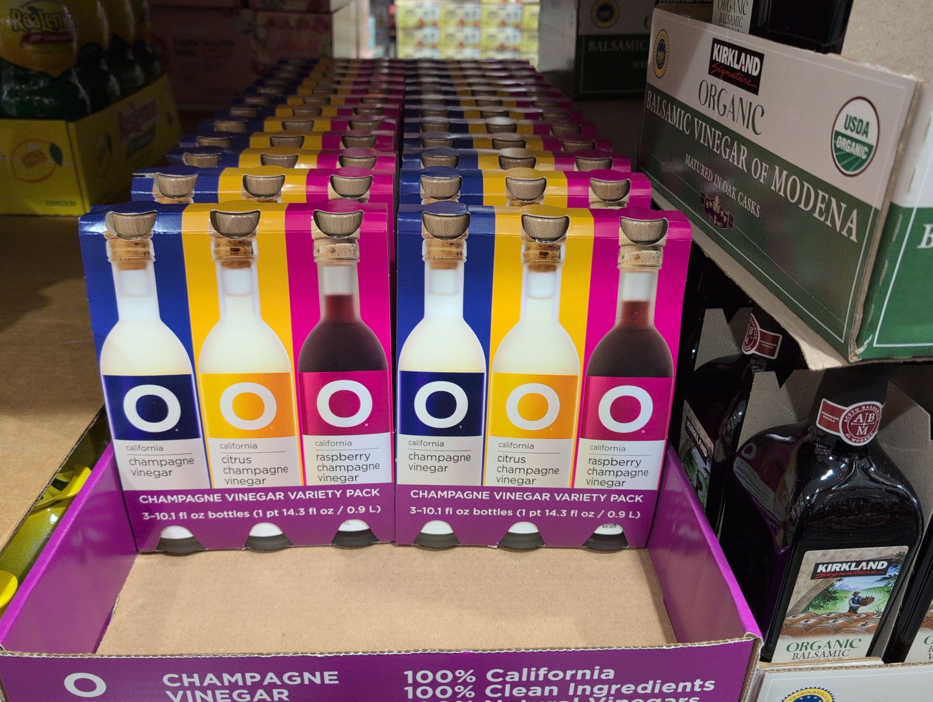 O Olive Oil California Champagne Vinegar 3 Pack