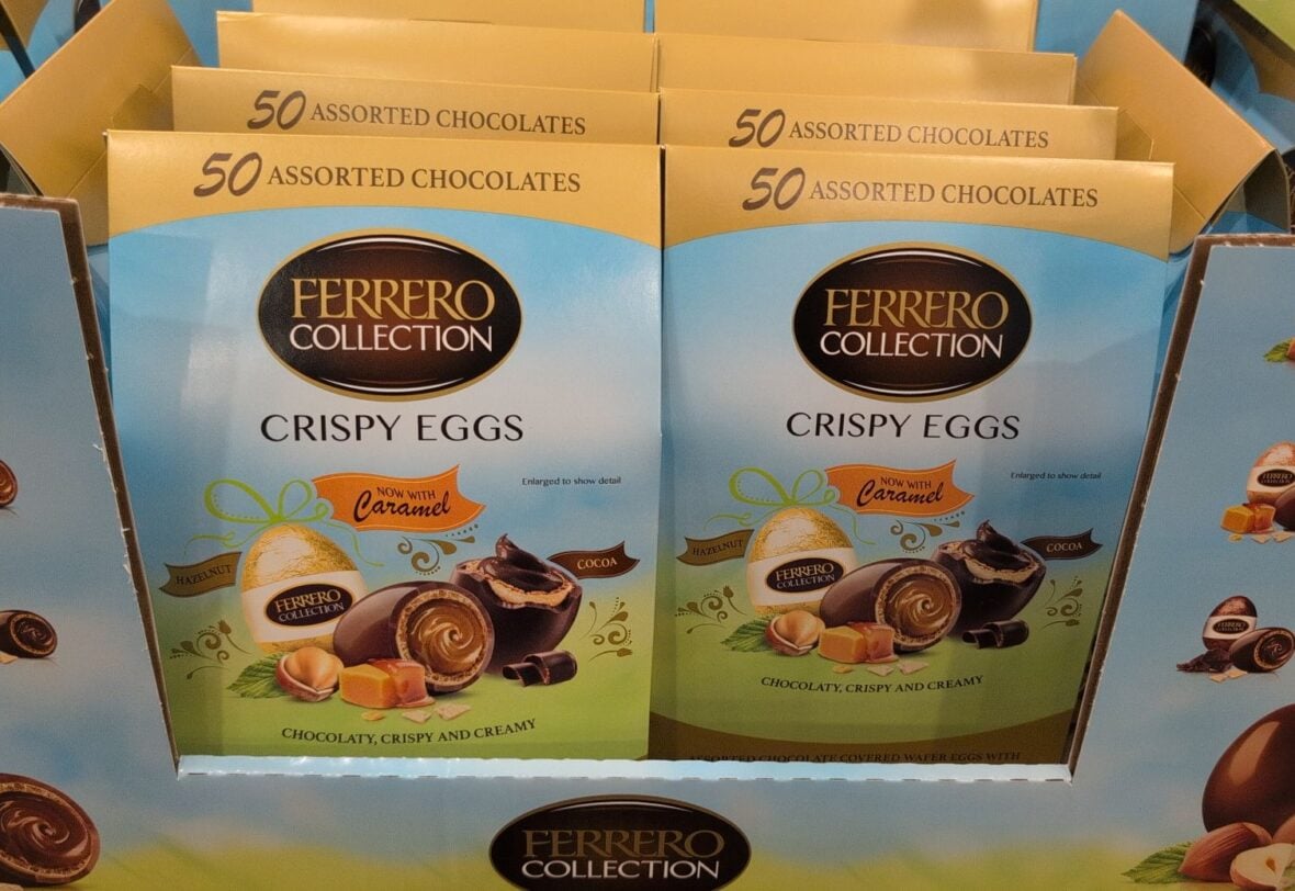 Ferrero Assorted Crispy Eggs at Costco
