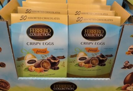 Ferrero Assorted Crispy Eggs at Costco