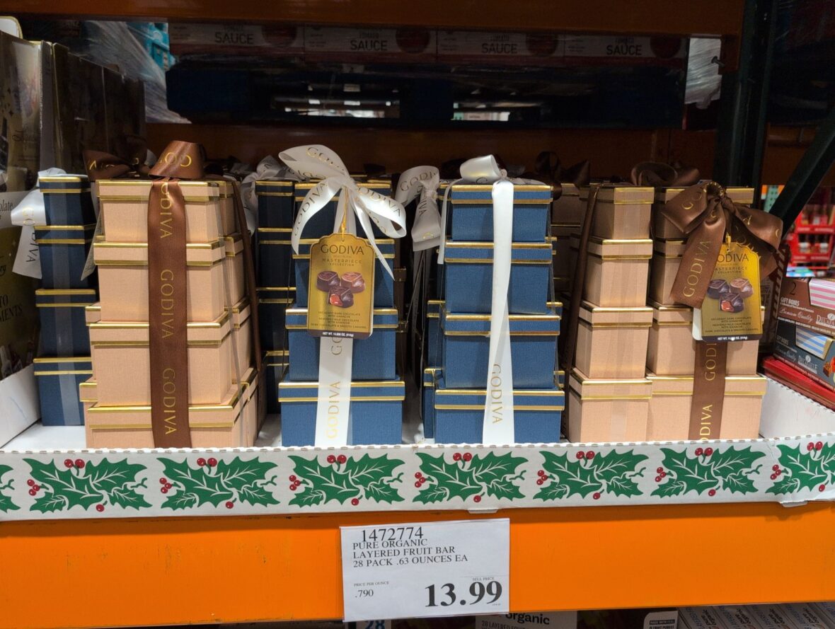 Godiva 4 Tower Box at Costco
