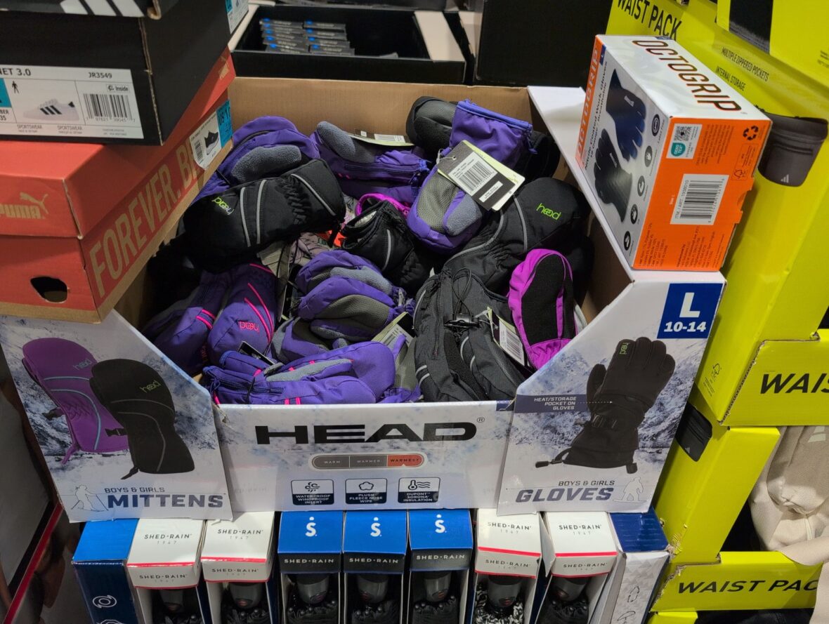 Head Junior Ski Gloves/mittens •waterproof Insert at Costco
