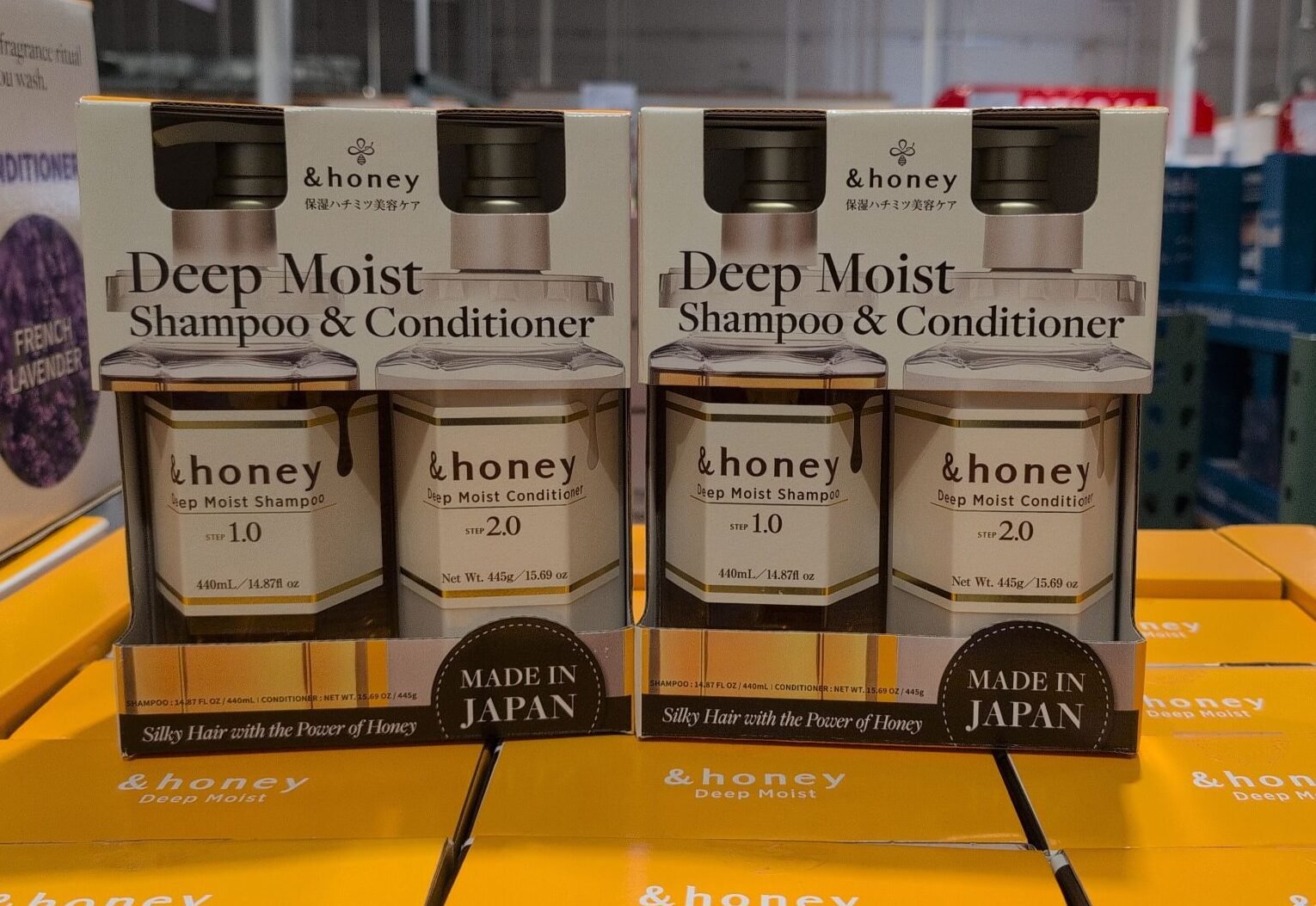 New Product: &honey Deep Moist Shampoo & Conditioner