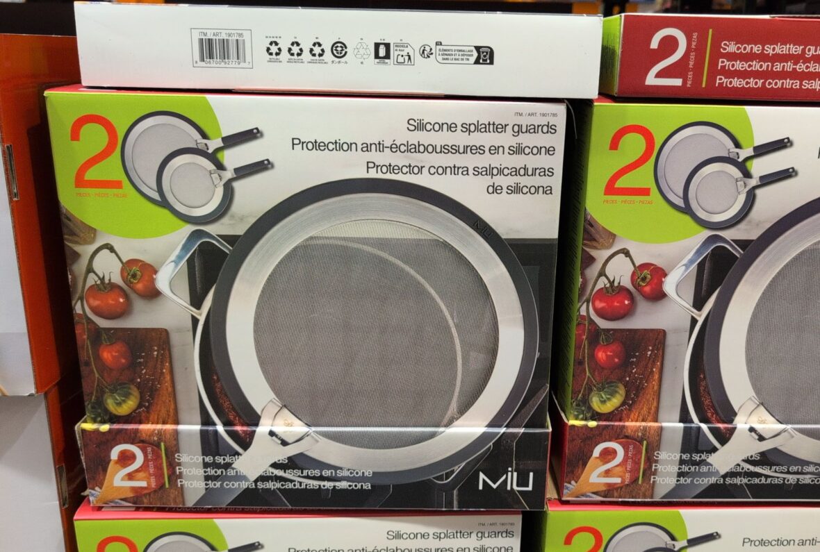 Miu Silicone Splatter Guards • 10.3" & 12.9" Diameters at Costco