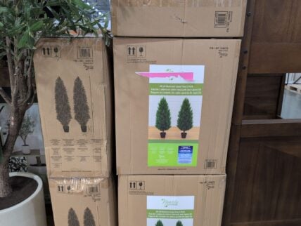 Nearly Nmtural Faux 4 Cedar Tree Uv Resistant &bull; Lifelike Branches at Costco