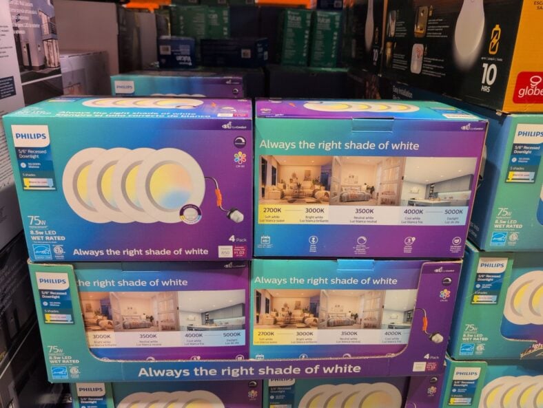 Philips 5/6" Retrofit •850 Lumens Eye Comfort Technology at Costco