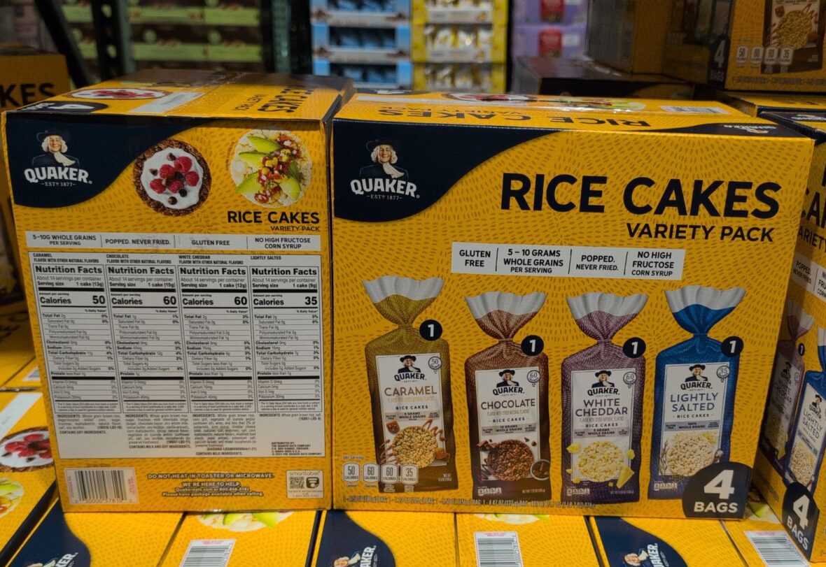 Quaker Rice Cakes at Costco