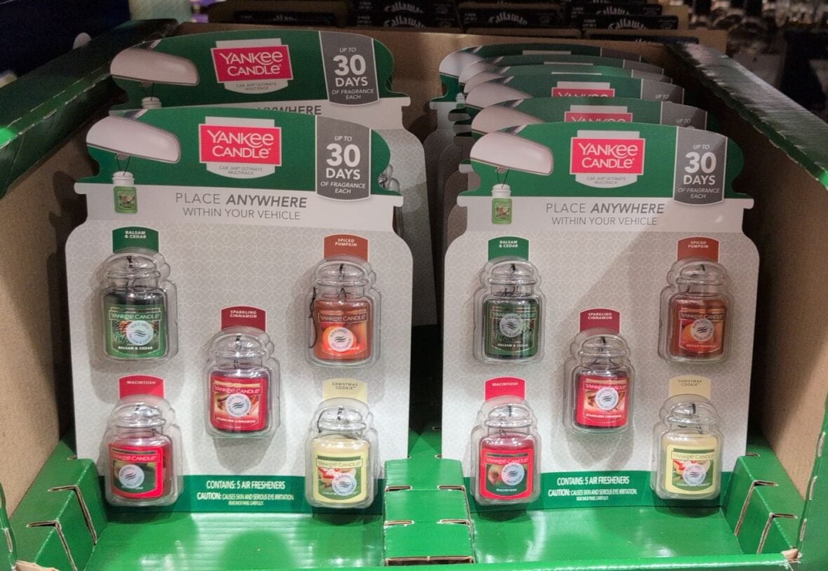 Yankee Candle Car Jar Air Freshener • Up to 30 Days Fragrance at Costco