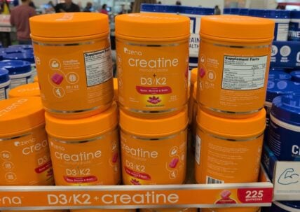 Zena Monohydrate Creatine + D3/k2 Gummies at Costco