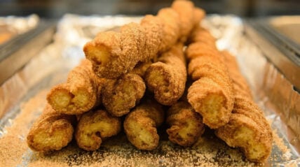 A stack of Costco Food Court Churros