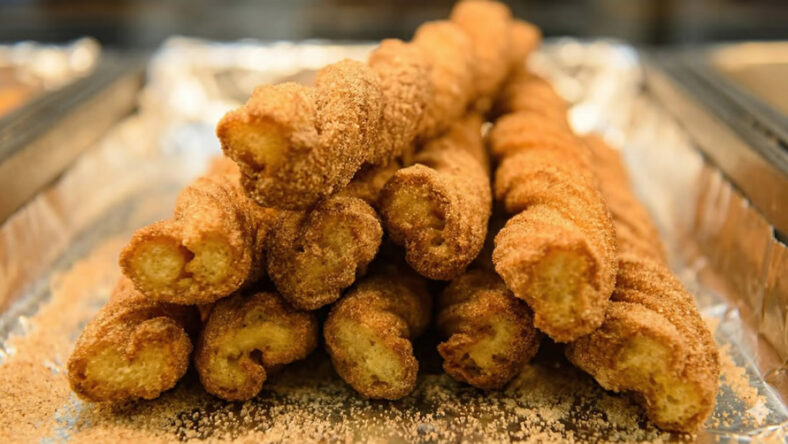 A stack of Costco Food Court Churros