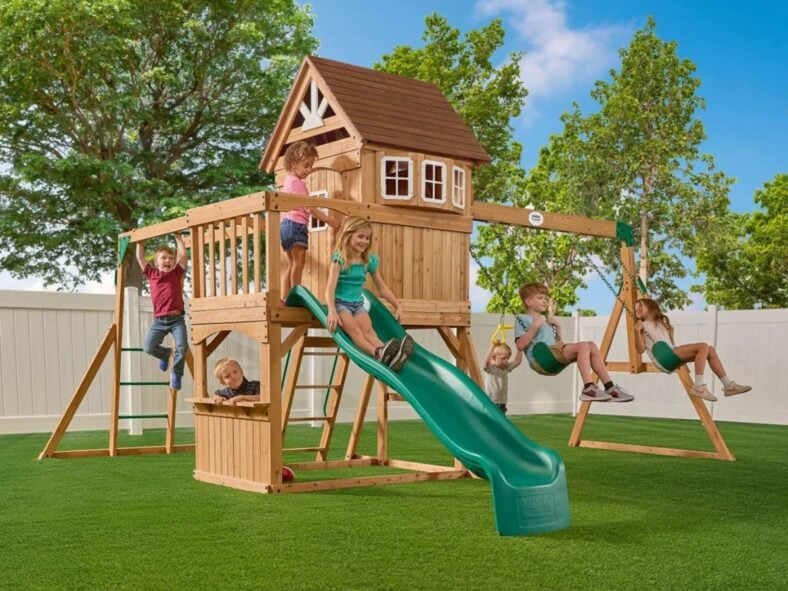 Edgewood Swing Set Costco