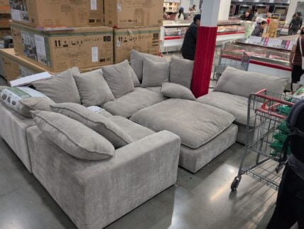 Aiden& Ivy Sereen Modular Fabric Sectional at Costco
