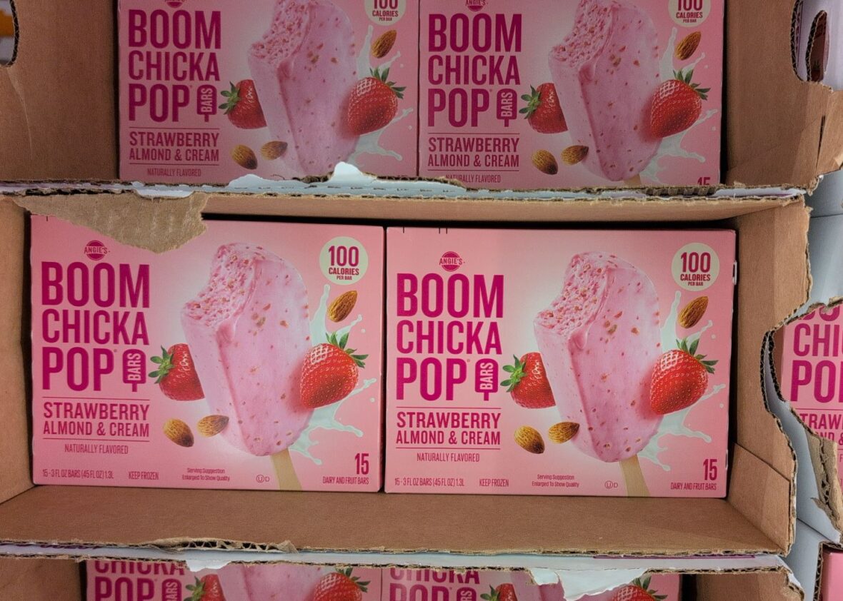 Angie's Boomchickapop Stravwberry Almond at Costco