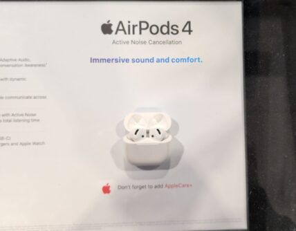 Apple Airpods 4 W/ Active Noise Cancel Mxp93ll/a at Costco
