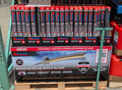 Bfgoodrich Beam Wiper Blade Assorted Sizes Qr Code or Fitment Guide at Costco