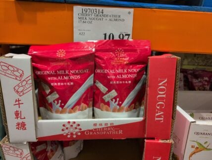 Cherry Grandfather Milk Nougat + Almond at Costco
