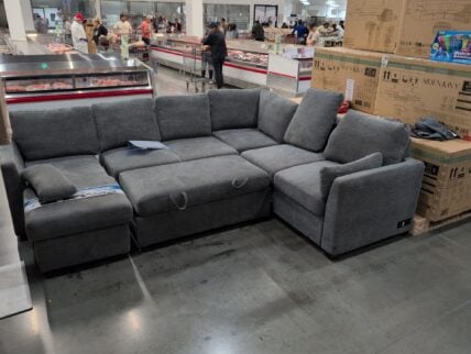 Coddle Luke Sleeper Sectional Reversible Chaise at Costco