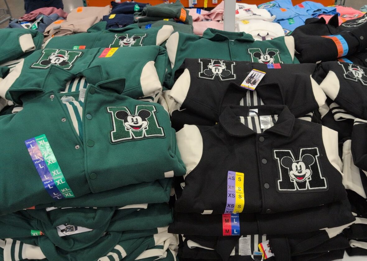 Disney Adult Unisex Varsity Jacket Tvo at Costco