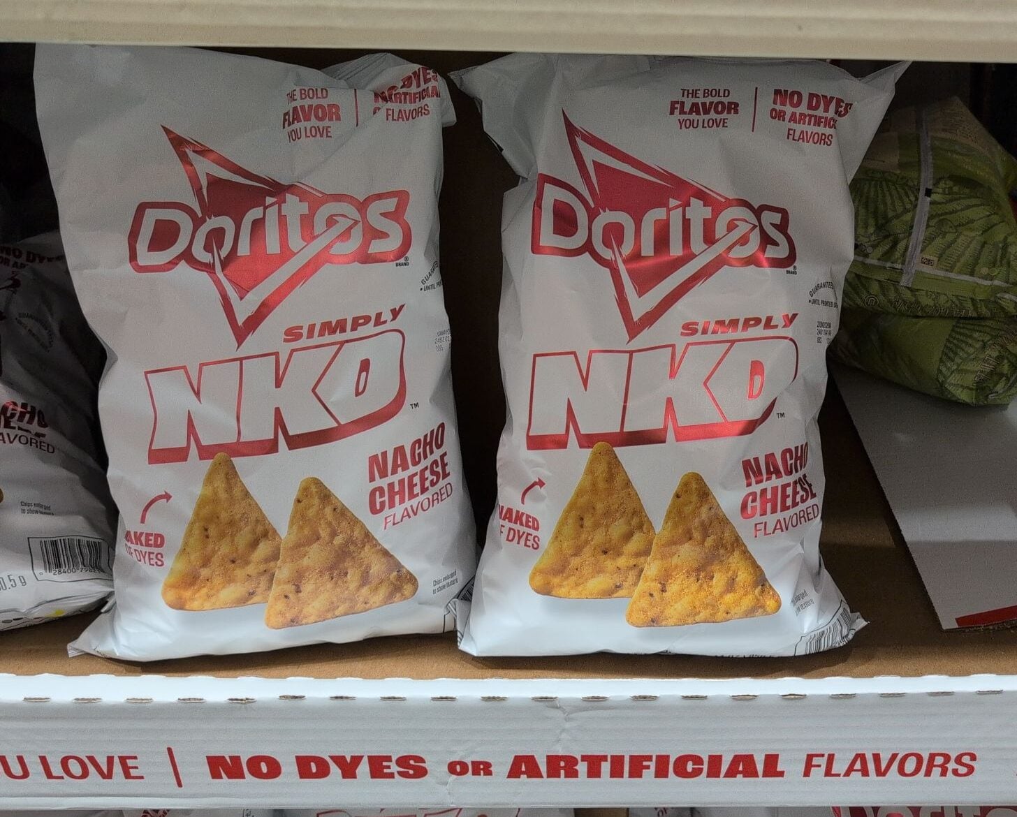 New Product: Doritos Nacho Cheese Nkd